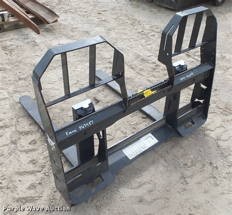 pallet forks for bobcat skid steer|used pallet forks for bobcat.